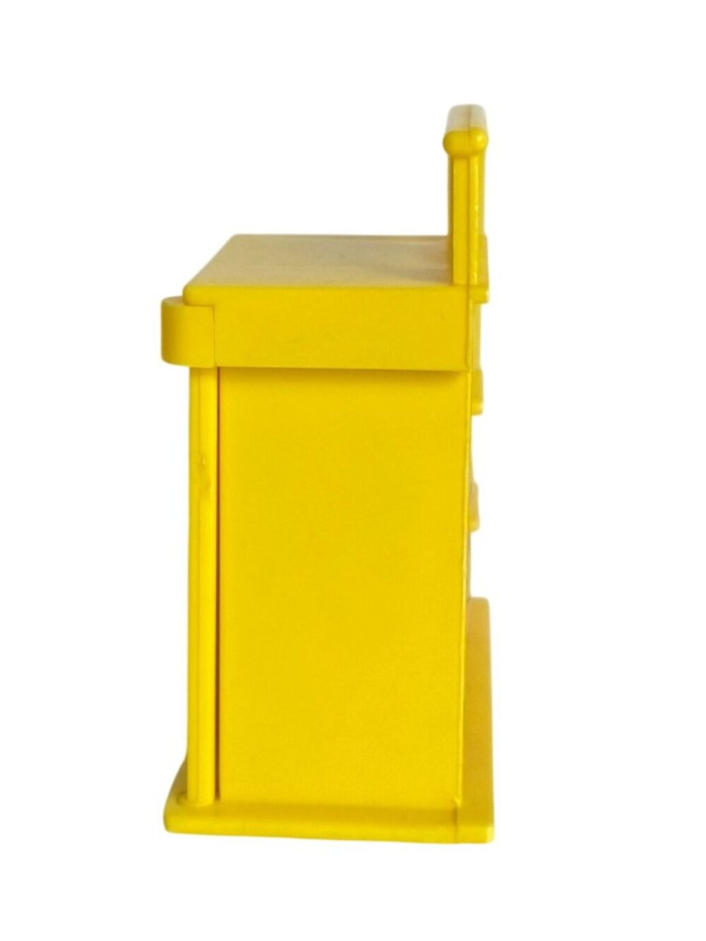 Vtg Fisher Price Little People Play Family House 952 Yellow Staircase Closet '70 - Picture 5 of 6